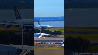 Singapore Airlines A380 🛫 #SingaporeAirlines #A380Takeoff#shorts#youtubeshorts#viralvideo#trending