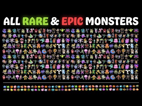 All Epic and Rare Monsters EGGS | My Singing Monsters