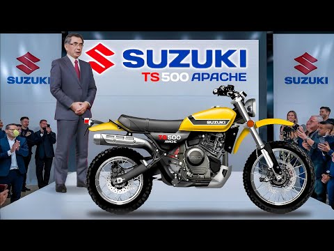 2025 NEW SUZUKI TS 500 APACHE UNVEILED!! THE NEW ERA OF TWO-STROKE MOTORCYCLES