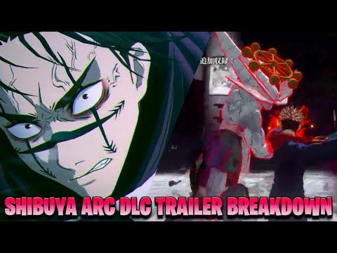 JJK Cursed Clash Shibuya Incident DLC Trailer Breakdown (NEW MAPS, NEW OUTFITS, AND MORE!!!!!!)