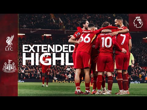 Extended Highlights: Liverpool 2-0 Newcastle United | Premier League