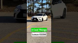 3 Cool Things 2025 Lexus ES 350 Black Line Edition #automobile #carreview #luxurycars