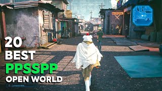 Top 20 Best PPSSPP Open World Games | of all Time