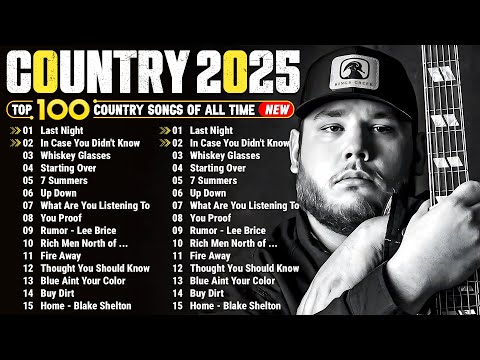 Country Music 2025 - Luke Combs, Luke Bryan, Chris Stapleton, Thomas Rhett, Kane Brown,Morgan Wallen