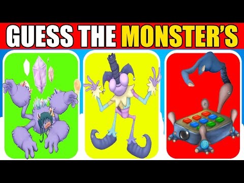 GUESS the MONSTER'S VOICE | MY SINGING MONSTERS | Derstortion, Tunefor, Sprinkely