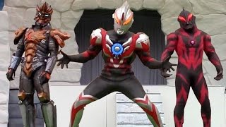 サンダーブレスター 初登場！ カッコよすぎ！ ウルトラマンオーブショー ジャグラー魔人態 ベリアル も出てくるよ 最前列高画質 特撮 Ultraman show kidsshow