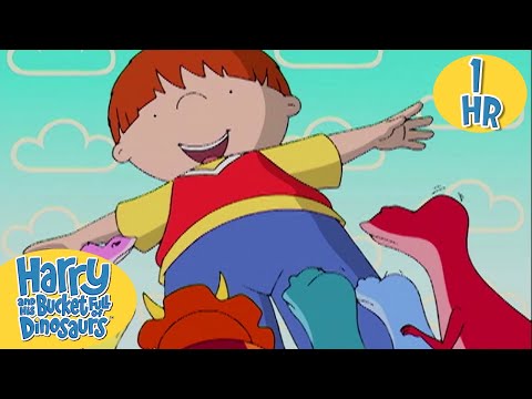 You're Too Little | Funny Cartoons for Kids | Harry and His Bucket Full of Dinosaurs