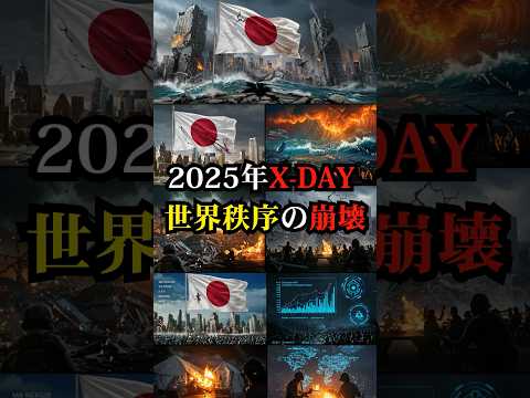 2025年X DAY 世界秩序の崩壊【都市伝説 予言 雑学 怪談 2025年 】【予告編】