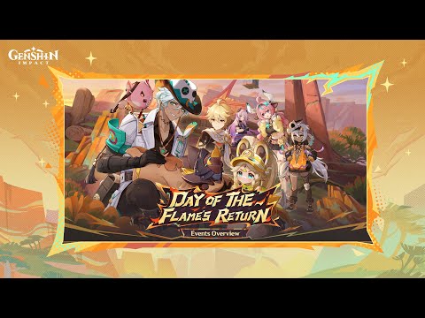 Version 5.5 "Day of the Flame's Return" Events Overview | Genshin Impact  #Trailer #GenshinImpact