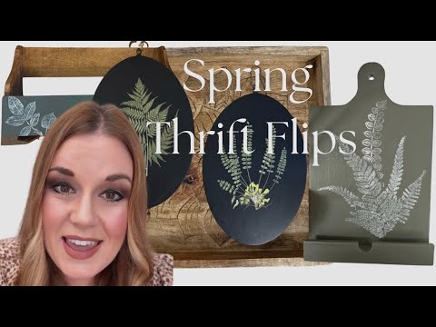 Spring Thrift Flips: Fresh Ideas for a Botanical Look-Four Budget Friendly DIYS