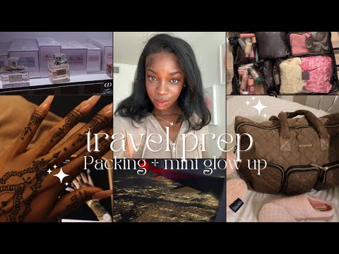 travel prep with me (west africa)✨ packing + beauty maintenance W/Fashion Nova 💕