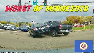 BEST OF MINNESOTA DRIVERS |  20 Minutes of Road Rage & Bad Drivers |  PART 1