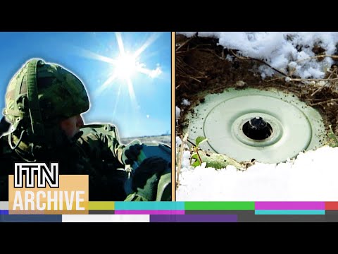 Kosovo '99 - Clearing the Landmines of Kosovo | NATO KFOR Raw Footage (1999)