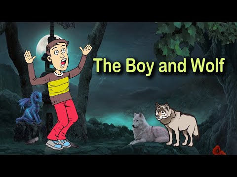 The Boy and Wolf @ My Egnlish short