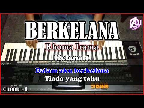 BERKELANA - Rhoma irama | Karaoke Dangdut Korg Pa3x (Chord&Lirik)