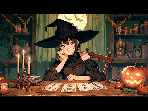 Tarot Reader Vibes 🎃 Lofi Halloween Vibes 🎃 Night Lofi Songs To Make You Escape From Your Thought