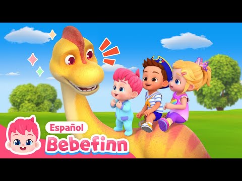 Gigante Braquiosaurio🦕 | EP129 | Dinosaurios para niños | Canciones Infantiles | Bebefinn en español