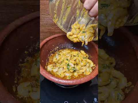 Prawn Biryani in Clay Pot #shorts #youtubeshorts