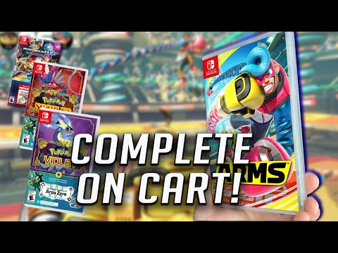 NEW Complete on Cart Game + Pokemon BACK in Stock!