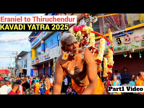 Eraniel Kavadi Festival 2025🚩 | Thiruchendur Kavadi Yatra🛕 | Monday Market to திருச்செந்தூர் காவடி🔥