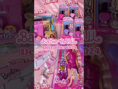 NEW!!! BARBIE HAUL DECEMBER 2024🎀 #barbieshopping #holidayshopping