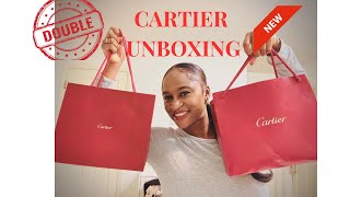 DOUBLE CARTIER UNBOXING! | LOVE THE LOVE COLLECTION | WISHLIST ITEM | LUXURY UNBOXING | LOVE CARTIER