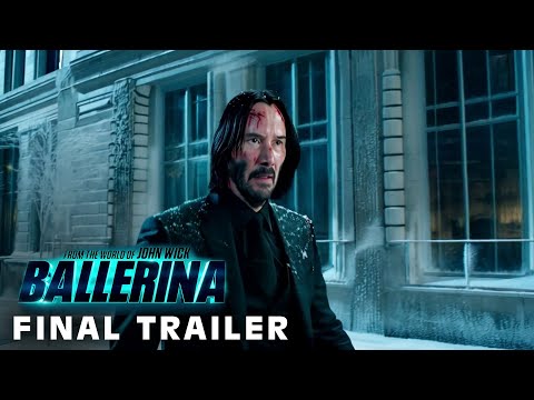 From the World of John Wick: Ballerina (2025) New Trailer - Keanu Reeves - Ana de Armas