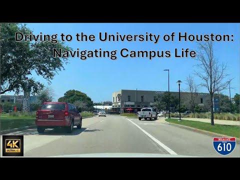 Driving to the University of Houston: Navigating Campus Life | Drive Time #houston #texas #roadrage