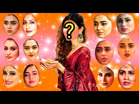 naggin tv serial actress wrong head funny puzzles game | puzzle game | naagin