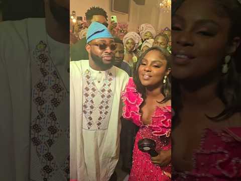 Davido spotted at a wedding in Lagos #davido #nigerianwedding #lagos