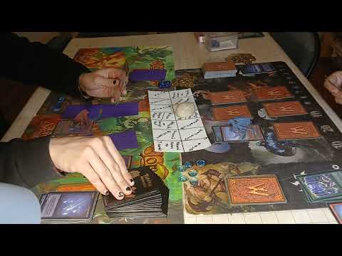 Two Games of Wyvern, featuring my Teuton Deck, and my friends two very interesting Decks