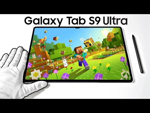 Samsung Galaxy Tab S9 Ultra - Best Android Tablet? (Minecraft, PUBG, Genshin Impact)