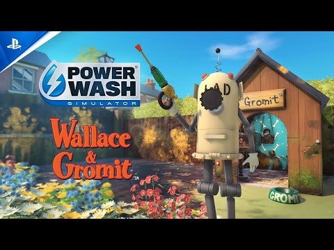 PowerWash Simulator - Wallace & Gromit Special Pack Launch Trailer | PS5 & PS4 Games