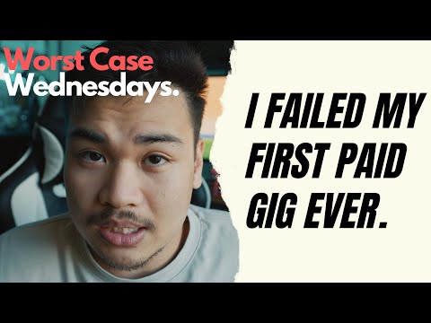 How I absolutely F***ed up my FIRST ever gig as a filmmaker..