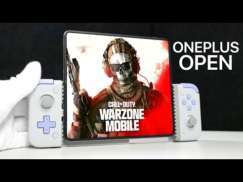 $1700 Foldable Phone Gaming - OnePlus Open (Warzone Mobile w/ GameSir X2s)