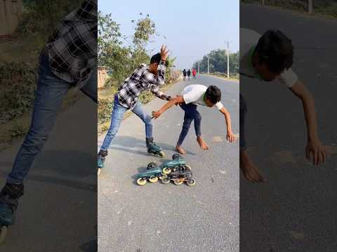 Crazy man reactionsoking # trendingshorts#skating #youtubeshorts #inlineskating #youtube #trending