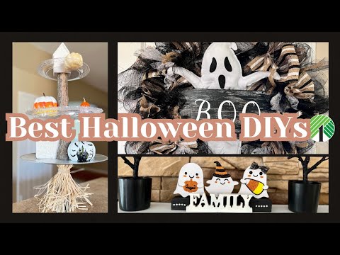 Best Dollar Tree Halloween DIYs 👻 | Halloween Decor you won’t believe | Halloween DIYs