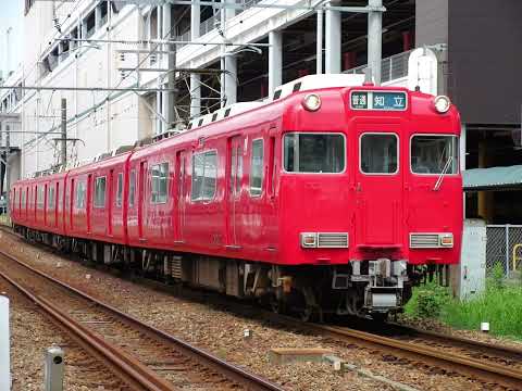 懐かし写真動画 2020年8月3日(月)撮影 刈谷にて 名鉄三河線 983列車 普通 知立行 6000系6017F④全検明け 三河線ワンマン対応車