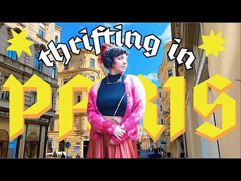 Come thrift with me in PARIS & VIENNA 🎀 Europe thrift haul & vintage galore ☆༉ Fall 2023