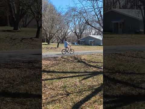 Finally She learned how to ride!!! #shorts #bicycle