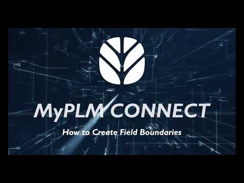 MyPLM Connect: How to Create Field Boundaries