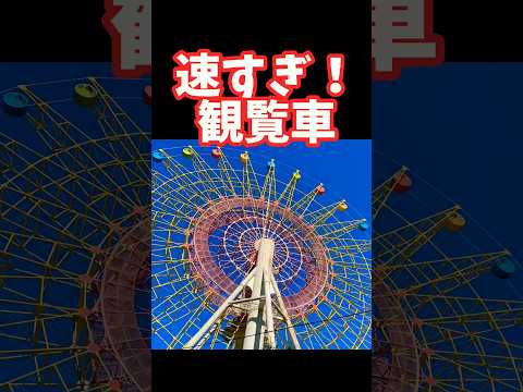 速すぎる観覧車🎡の絶景！