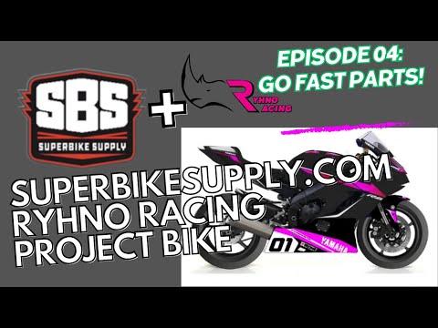 SBS Project bike build Episode 04 | 2017 Yamaha YZF-R6 | Episode 04: Go Fast Parts!