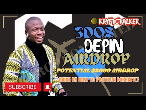 How To Do 3DOS DePIN Project For A Potential $2000 Airdrop