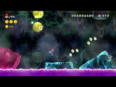 "Tilting Rocks in The Jungle" | NSMBU Custom level