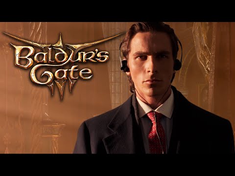 American Psycho in Baldur's Gate 3