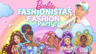 Barbie Fashionistas Fashion Party! 👗👒👠 (Review & Restyle!)