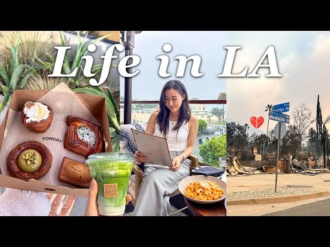 LA vlog: what life is like in Los Angeles, Koreatown food, before SoCal fires 💔🔥