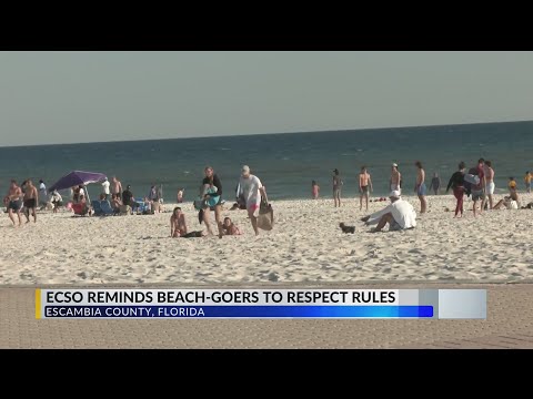 Escambia County Sheriff's Office urges spring breakers to keep Pensacola Beach safe