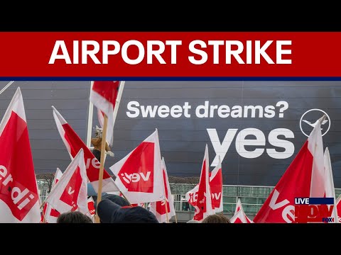 Strikes disrupt hundreds of flights in Germany